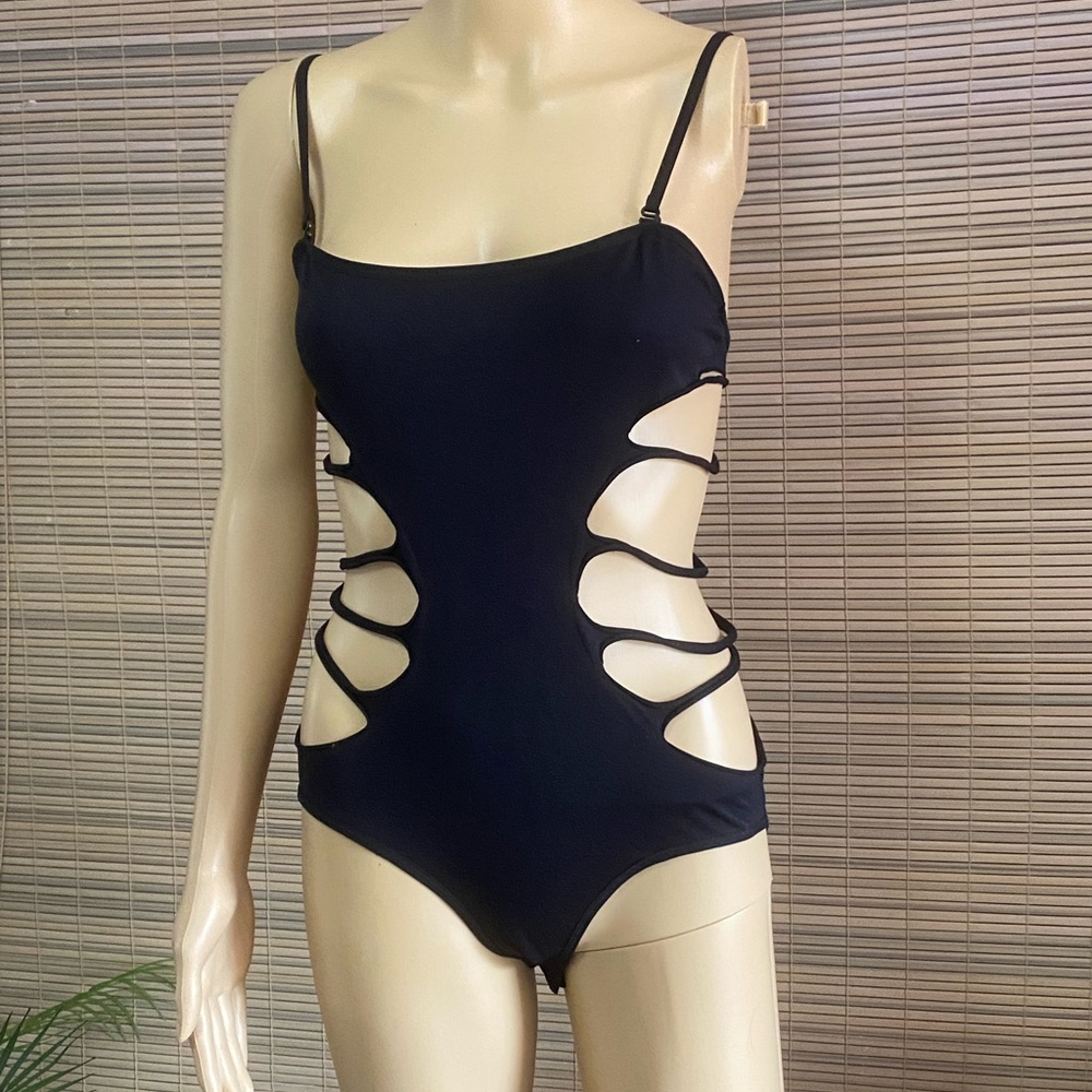 TRIPP one piece swimsuit/body suit with side slits. NWT - Picture 10 of 15